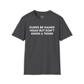 Dudes Named Noah funny t-shirt in dark heather by Du Gut